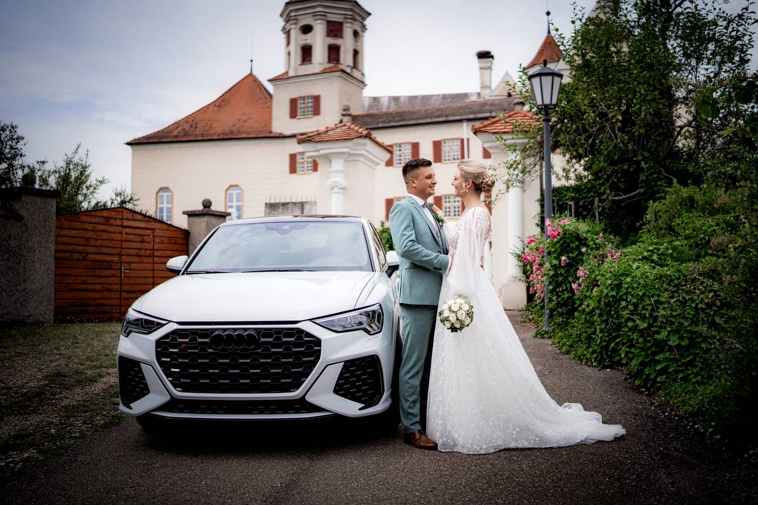 Standesamtliche Trauung im Schloss Sontheim: Laura und Martin