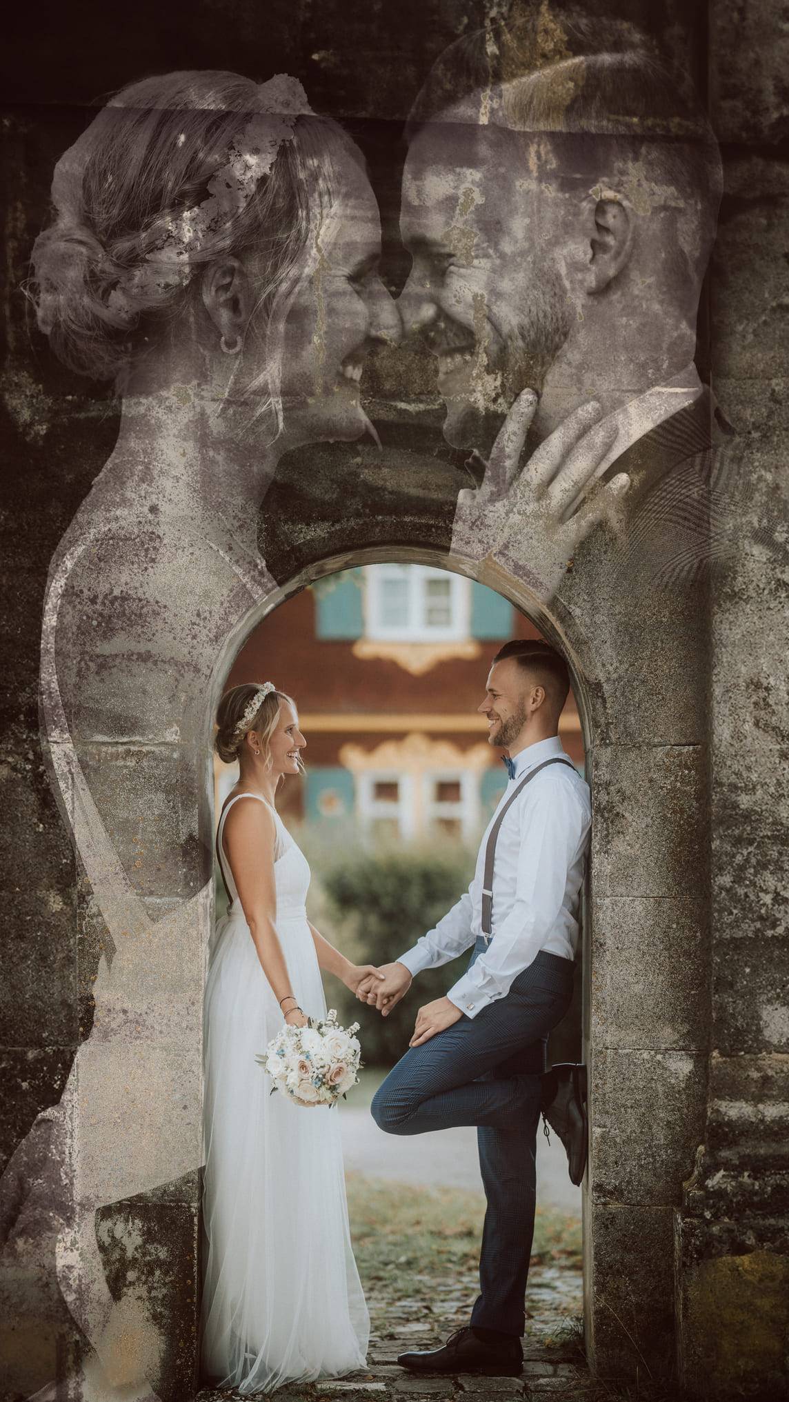 Standesamtliche Trauung im Schloss Laupheim: Caro und Chris (Bild 14)