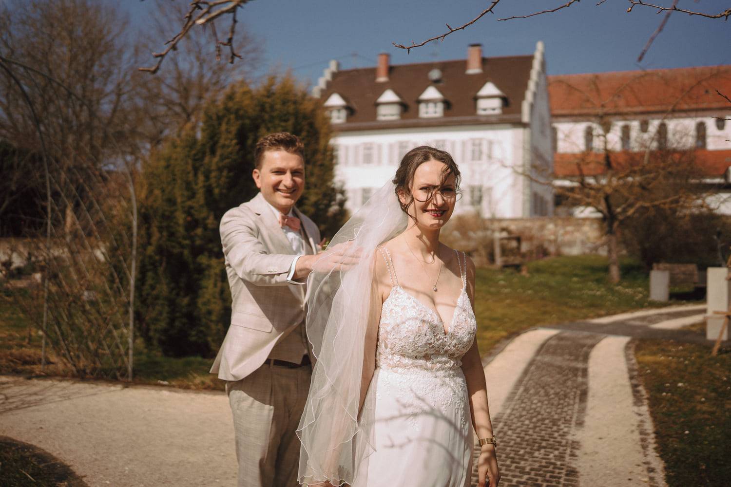 Hochzeit in der Klosterkirche Oberelchingen: Katharina und Frank