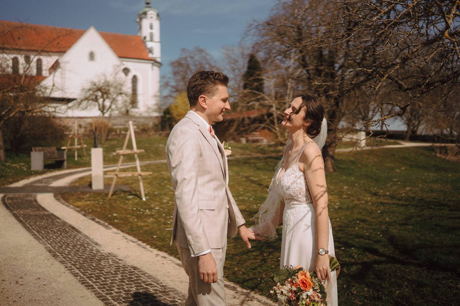Hochzeit in der Klosterkirche Oberelchingen: Katharina und Frank (Bild 5)