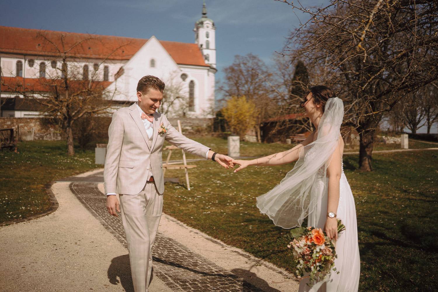 Hochzeit in der Klosterkirche Oberelchingen: Katharina und Frank (Bild 4)
