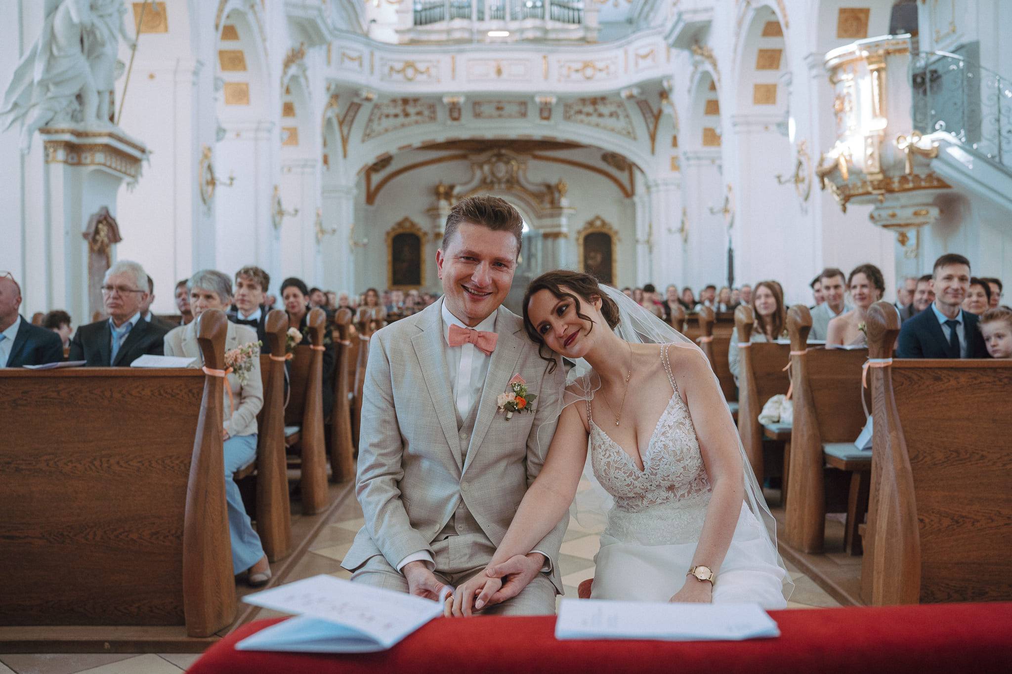 Hochzeit in der Klosterkirche Oberelchingen: Katharina und Frank (Bild 33)