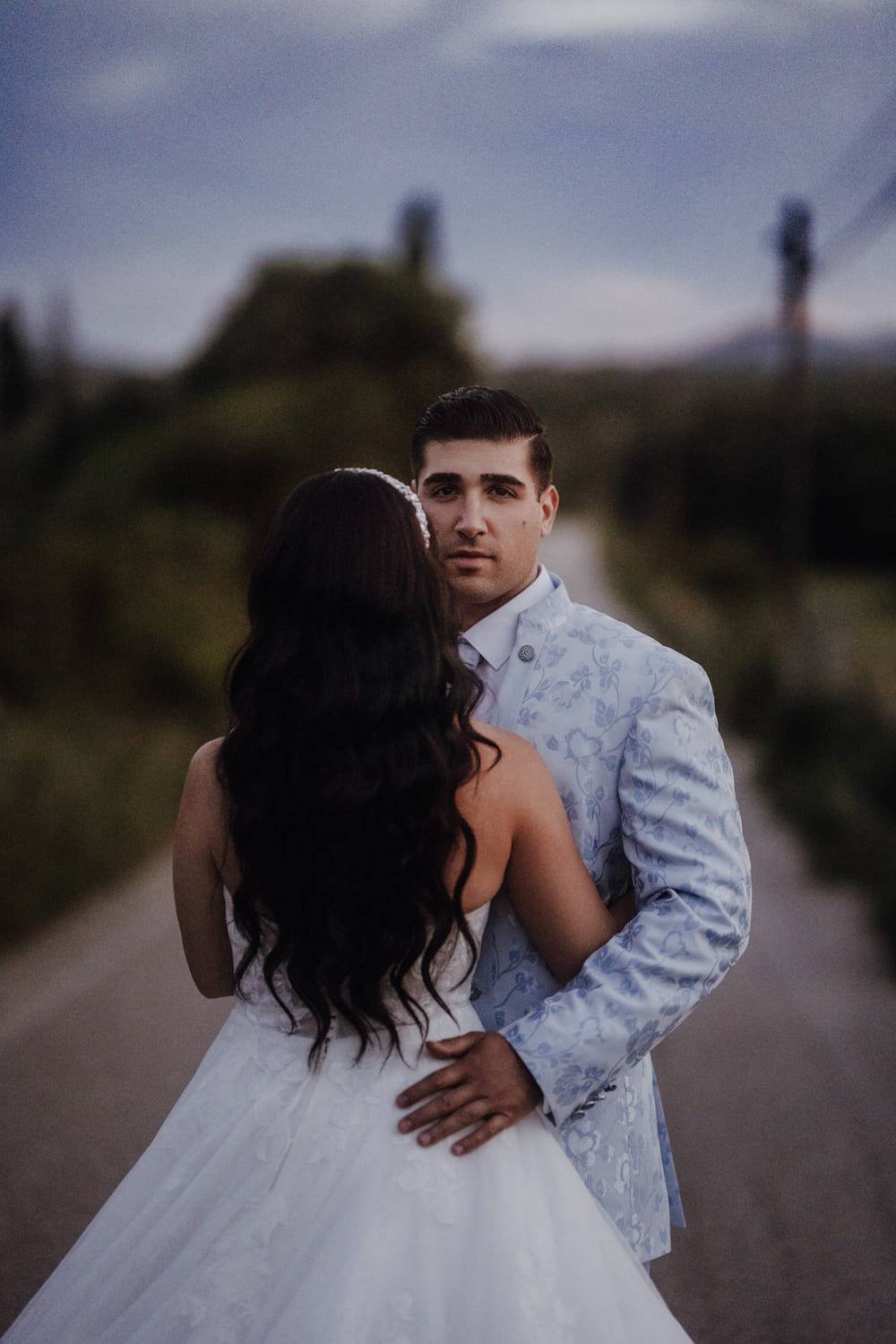 Emotionaler Moment bei einer Hochzeit auf Mallorca