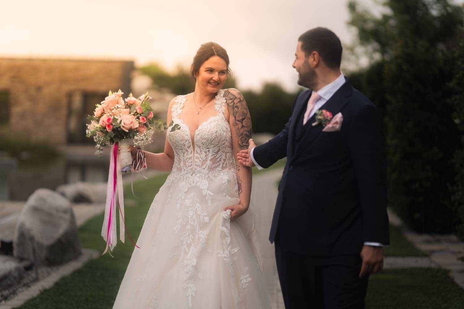 Hochzeit Lenderstuben Balzhausen: Francine und Tom (Bild 25)