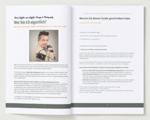 Hört auf euren Fotografen!